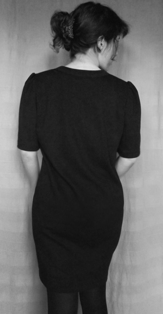 SCF0652 noir et blanc 531x1024 - La Petite Robe Noire par Lemahieu - Made in France